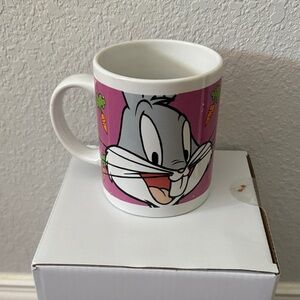 Warner Bros. Bugs Bunny Mug - White and Pink